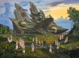 А где инопланетяне. У Египтов были а унас не было что ль?