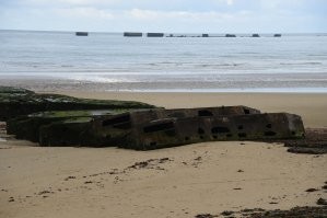 Был там несколько лет назад. Много еще осталось на берегу и на мелководье.