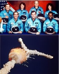 Взрыв "Челленджера" был 28 января 1986 года, а не 1968. Я учился в 7 классе и прекрасно помню эту катастрофу.