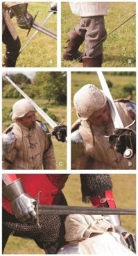 "Следующая часть тела, которая в наибольшей степени пострадала – это собственно голова, причем как можно видеть наибольшее количество ударов приходится справой стороны. Как отмечает Бойлстон это обусловлено тем, что большинство воинов были правшами, соответственно удар наносился справа налево."

Автор, ты запутался с правыми и левыми руками. Правша бьёт справа, соответственно у противника страдает левая сторона тела - левая сторона головы и левая нога. Посмотри на фотки, что ты привёл. Раны на черепе с левой стороны.