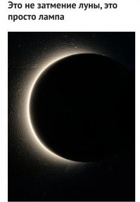 Естественно это не затмение луны. Это затмение солнца