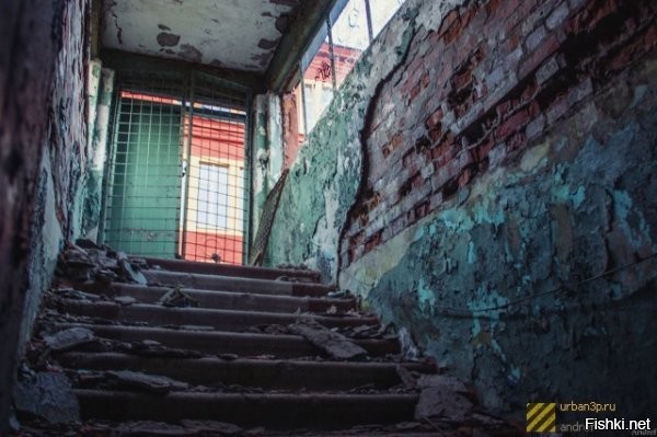 Автор как-то кособоко копипастит. Из его же первоисточника

~~~~~
В 1919 году приют и близлежащую церковь закрыли. Какое-то время после этого здесь проводились лекции об экологических катастрофах, мерах безопасности в экстремальных ситуациях, а позже здание забросили.

Не похоже, что здание простояло заброшенным 100 лет, да и фонари и ЛДС как бы намекают.




~~~~~
Заброшенный особняк Брусницыных находится в самом центре Санкт-Петербурга.
Переехавший в город в 1844 году крестьянин Николай Мокеевич Брусницын основал свой кожевенный завод, к которому позже был построен этот особняк в качестве богодельни. Сюда принимали стариков и детей. Их учили, одевали и кормили в обмен за труд на заводе. Сейчас здесь постоянно проходят съемки фильмов, сериалов, фотосессии для модных журналов.

Судя по состоянию стенных панелей, дверей и обоев, наличия действующего электрического освещения, не сказать, что он прямо-таки заброшен.




~~~~~
Завод Красный треугольник.
Основан в 1860 году Фердинандом Краузкопфом, который учредил Товарищество российско-американской резиновой мануфактуры (ТРАРМ). На всех изделиях завода ставилось фабричное клеймо в виде треугольника, поэтому в 1918 году после революции заводу дали имя «Красный треугольник». C 1932 года завод начал производить синтетический каучук. В нулевых годах завод обанкротился и сейчас сдается в аренду разным организациям.
~~~~~
Убежище Петродворцового часового завода в городе Петергоф, производителя легендарных часов «Ракета».
Находится в холме и имеет не менее трех выходов. Было сильно затоплено. Внутри противогазы, военные каски, руководства по гражданской обороне, плесень и вода, которая постоянно затапливает помещение.