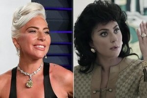 Сейчас расплачусь, что в США не нашлось актрисы итальянского происхождения и бедненькой еврейке ГАГЕ пришлось вживаться  в роль итальянки Патриции Реджани в фильме "Дом Gucci".