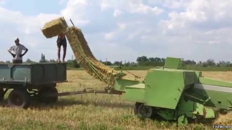 Тюк соломы