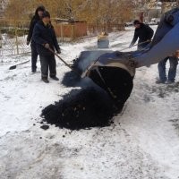 Значит завтра самое лучшее время класть асфальт.