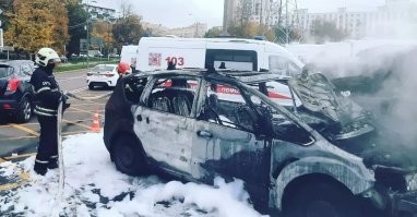 Авария дня. Страшное ДТП с возгоранием в Зеленограде