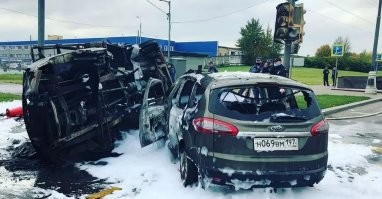 Авария дня. Страшное ДТП с возгоранием в Зеленограде