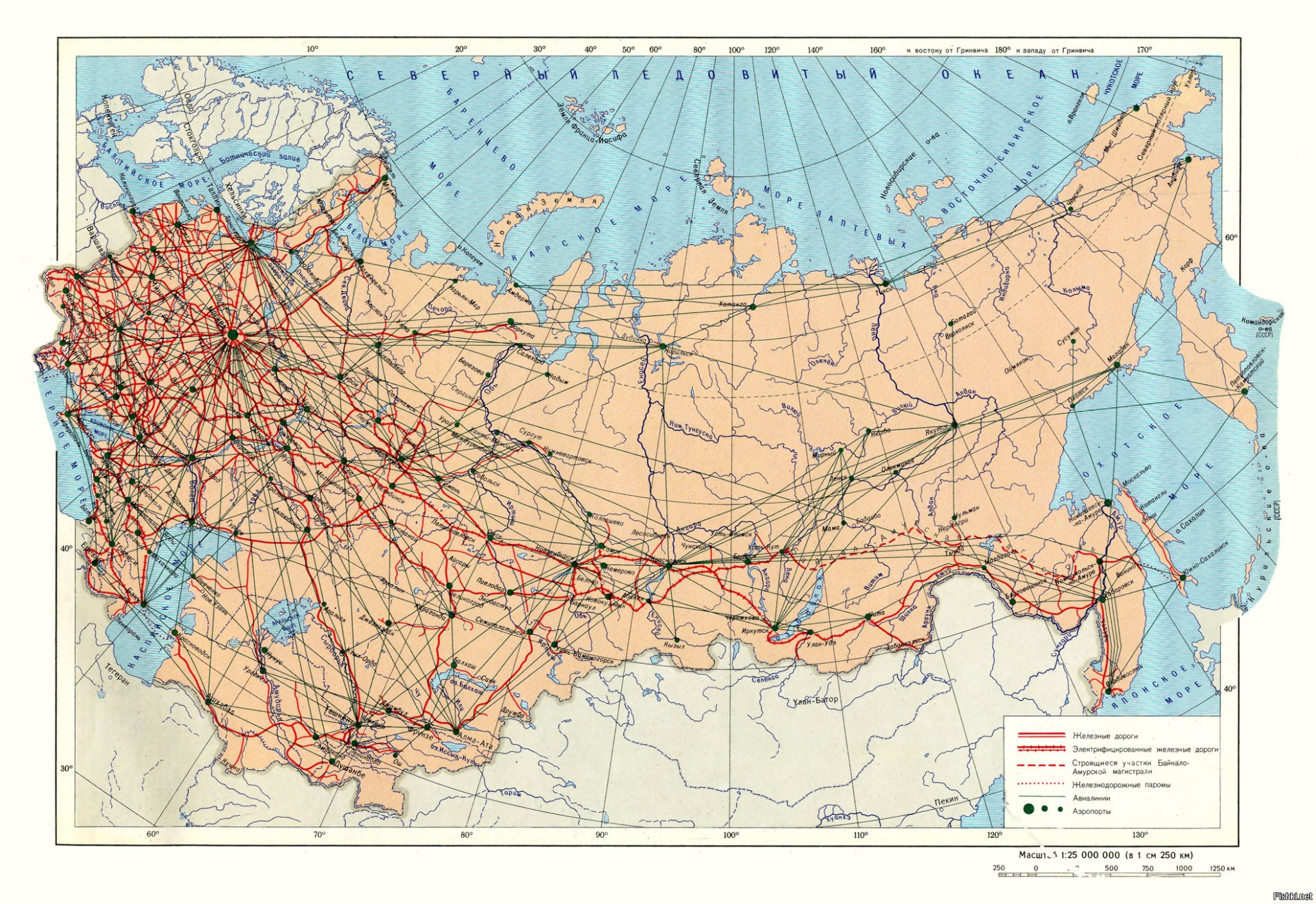 Карта дж россии