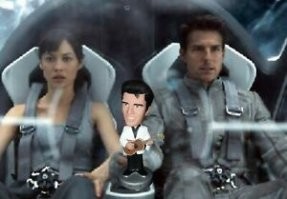 Посмотрев Обливион я себе такого же Элвиса поставил на торпеду.