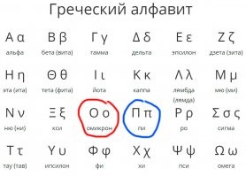 Не хочу вас пугать мои дорогие, но следующая буква в греческом алфавите, это Пи.
