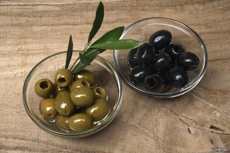 №1. Оливки и маслины