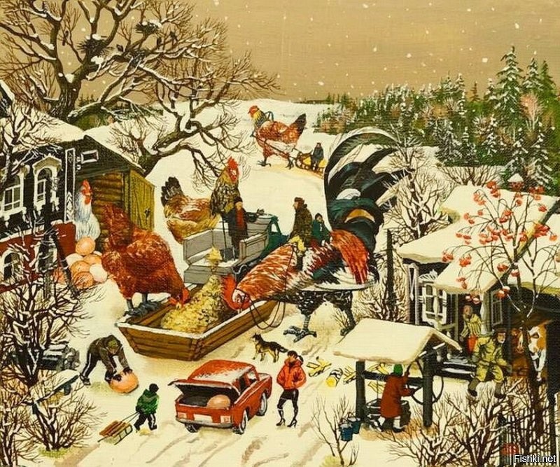 Да у них там и куры неплохие...