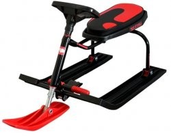 Насчет советского времени не знаю, но в 1990е такая мажорская альтернатива санкам уже была точно.