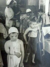 Дети в госпиталях блокадного Ленинграда