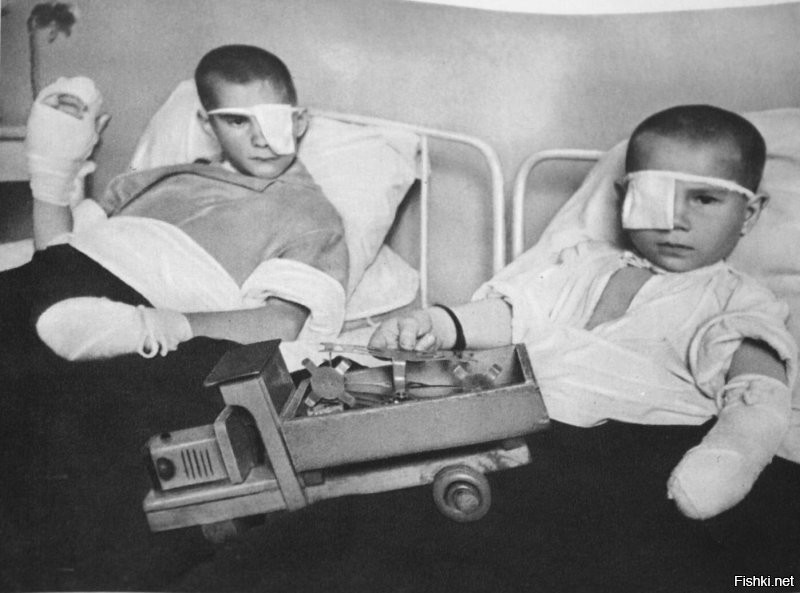 Дети в госпиталях блокадного Ленинграда