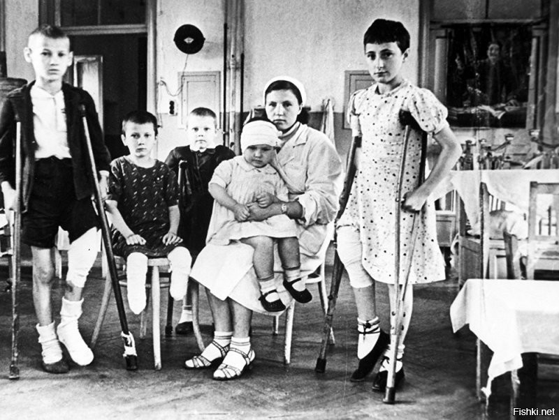 Дети в госпиталях блокадного Ленинграда