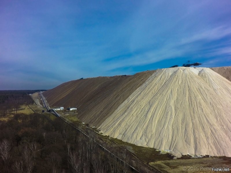 Гора соли в Германии. Монте Кали.