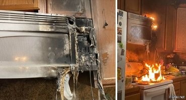 Тушить? Не, бред какой-то, сначала сфоткать. Где мой телефон?