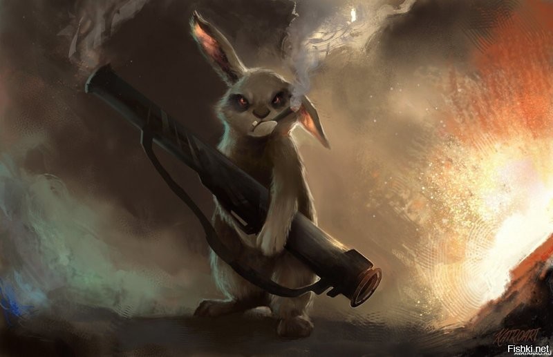 Вот, что значит, вышел погулять без оружия.