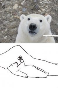 Полярные медведи на покинутой советской метеорологической станции