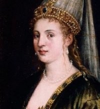 Хюррем-султан (Роксолана)
Хюррем свободна общалась на множество тем, начиная от религии и заканчивая большой политикой. И Бергалини писал, что именно острый ум этой женщины и покорил султана.

Типичная хохлушка. Кого же она мне напоминает? Ах да, Юля Тимошонка. Подстилка под турецкого главзверька - типичная Юля.