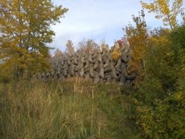 Нижнекамская ГЭС у нас с чем-то похожей историей. Проектировали и строили на "ОГОГО!" а результат "ФЬЮТЬ". Работает на 30% мощности, водохранилище не дали набрать полностью. То-ли экологи, то-ли крестьяне. Ходишь и смотришь на задранные в небо сооружения, которые по проекту должны быть затоплены.