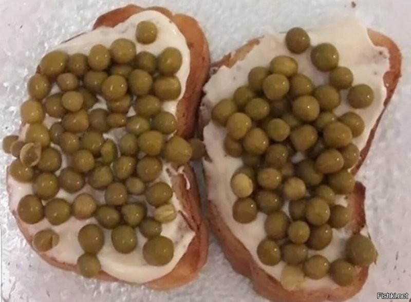 Еще с зеленой икрой хороши...