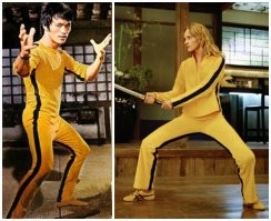 Изабель Олссон в образе Беатрикс Киддо из фильма «Убить Билла»
Беатрикс Киддо из фильма «Убить Билла» в образе Брюса Ли