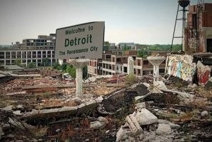 Счастливы ржавый пояс. 
Центр автомобилестроения.