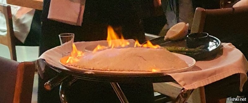 Ну, чисто технически, от окуня там только англицкое bass, а так ничего общего.
Что не умаляет достониств отечественного полосатика,