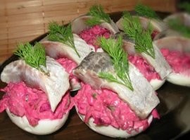 Ленивая селёдка под шубой. Онли фо ю.