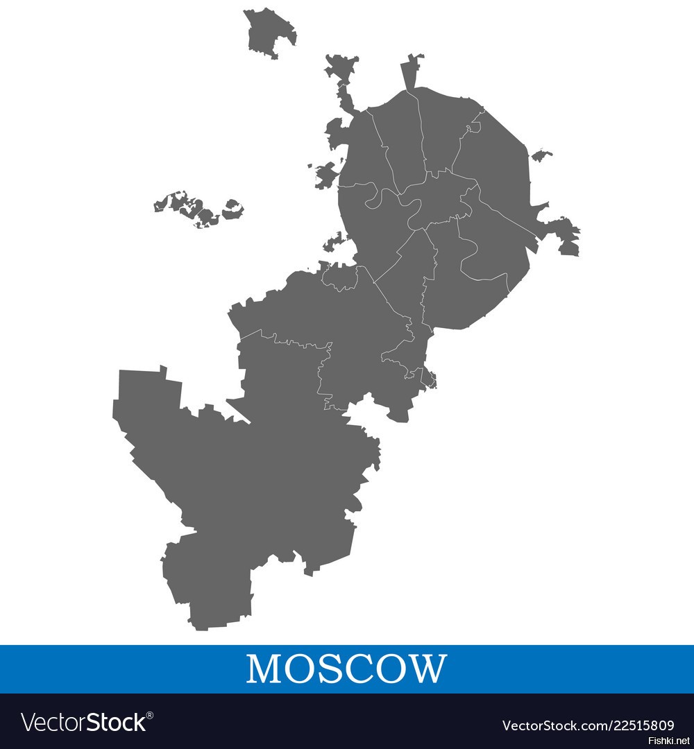 Москва одним словом карта
