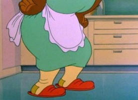 Вот настоящая хозяйка Тома)))