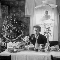 стесняюсь спросить, из чего сделана гирлянда\дождик на этой ёлке? на мой взгляд из полиэтилена... в Российской империи как такое могло быть?