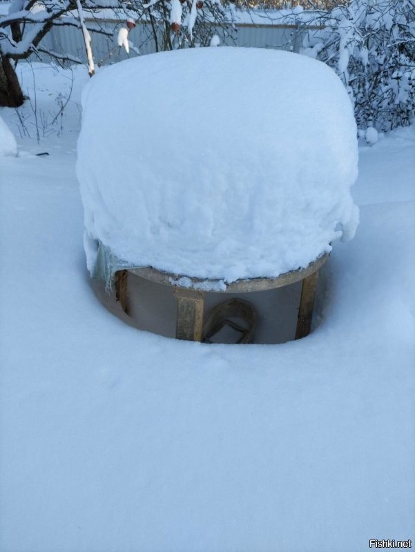 Снега в этом году караул......