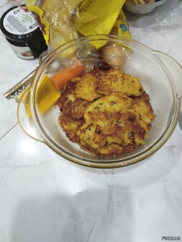 У меня драники