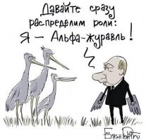 не с той стаей этот журавль полетел...