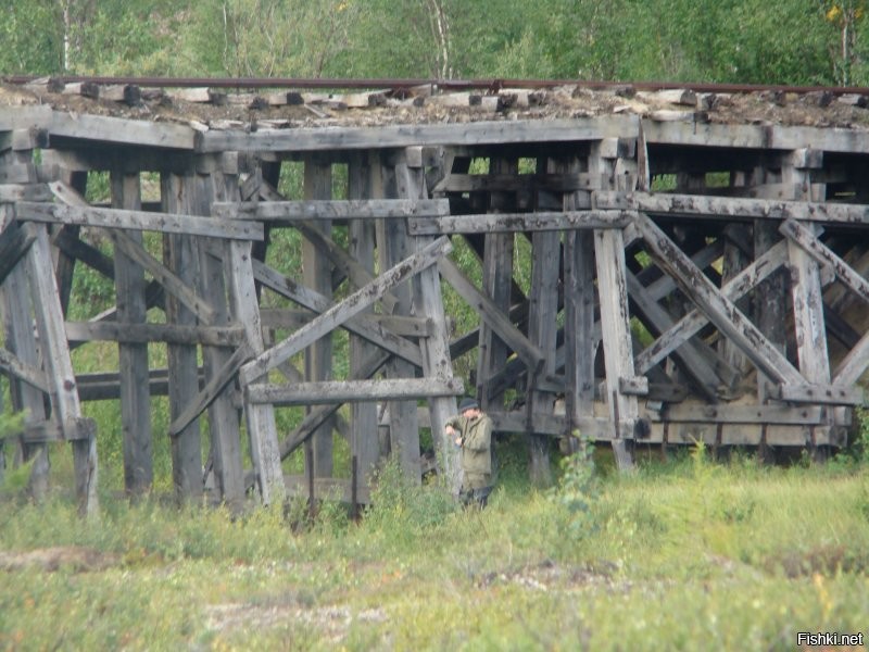 2007 год. Изыскания под авто и ж/д дорогу Надым-Салехард.