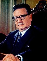 Сальвадор Альенде. Президент Чили 1970-1973гг. Лауреат Международной Ленинской премии «За укрепление мира между народами» (1973).
