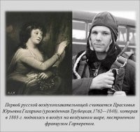 15 ноября 1783 года ученый Жан-Франсуа Пилатр де Розье стал первым человеком, поднявшимся в небо на воздушном шаре   тогда еще на страховочном тросе. 21 ноября того же года Пилатр де Розье и маркиз Франсуа Лоран д’Арланд совершили первый свободный полет на аэростате.