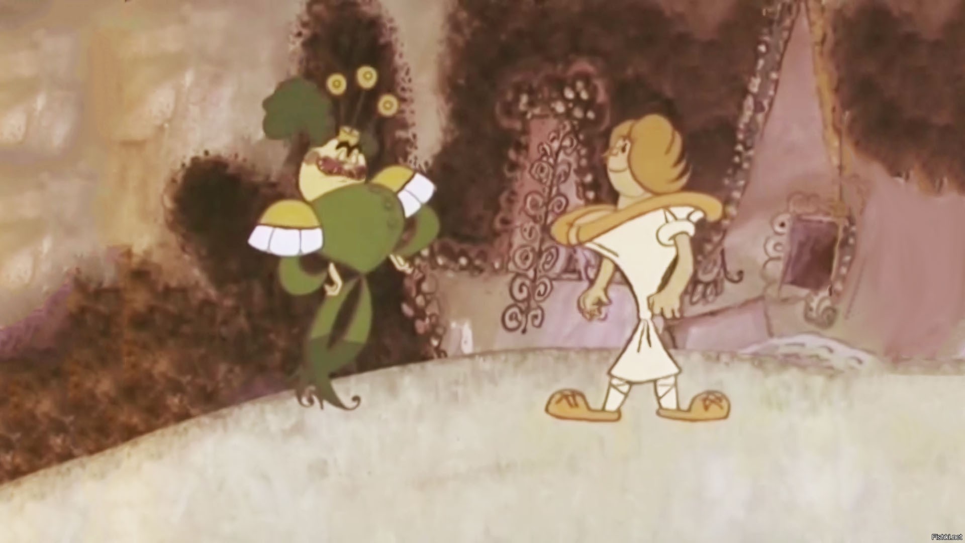 Война грибов с горохом мультфильм 1969 Советский