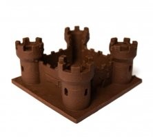 В ресторанах... Почему нет? Есть кондитерские, которые шоколадом печатают. Но стейк распечатаный конечно фу, хотя кто знает что там лет через 30.