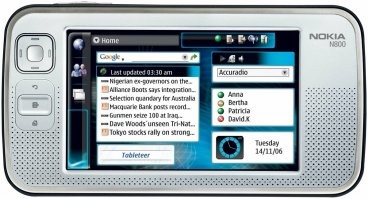 Была вот такая. Вещь, Maemo, нативный Линукс.