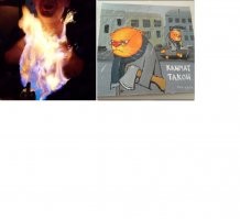 В Петербурге официантка подожгла посетителя бара