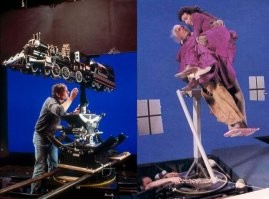 Фильмы, в которых для создания массивных сооружений использовались миниатюры