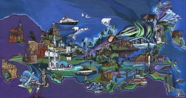 Пользователи Твиттера показали, как они видят Россию