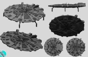 Корабли пришельцев из "Дня Независимости"