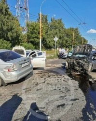 Авария дня. Восемь пострадавших и один идиот