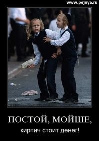 Я не камень, я целый кирпич запулю. Но...