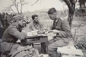 Брехня про расстреляли. Читал пару лет назад про него. В плен он уехал. И дело не под Могилевым было, а ближе к Смоленску.